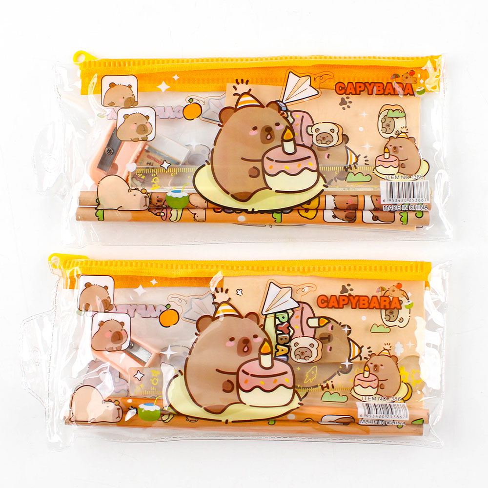 239B] 1500 팬시피아 카피바라 지퍼백 문구세트1500팬시피아카피바라지퍼백문구세트,FC88000299156,팬*아,카피바라지퍼백문구세트,카피바라문구세트,문구세트,지퍼백문구세트,캐릭터문구,학용품,학생문구,선물용문구,문구용품,학교준비물팬시피아