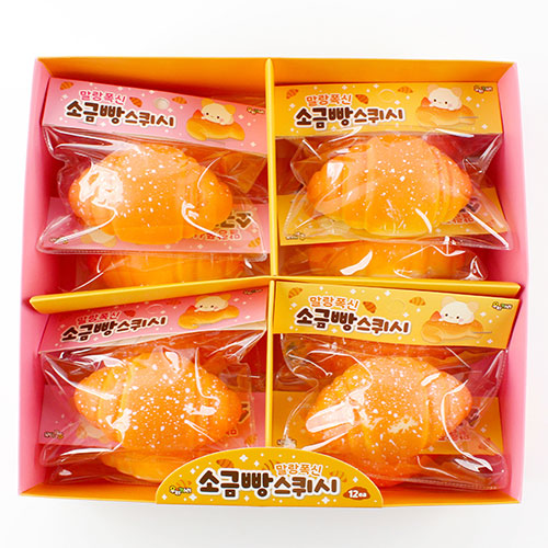 283A] 3000 소금빵 스퀴시3000소금빵스퀴시,8809908601416,우*리,소금빵스퀴시,빵말랑이,스퀴시,말랑이,힐링토이,스트레스완화,귀여운소품,데스크토이,미니장난감,감성굿즈팬시피아