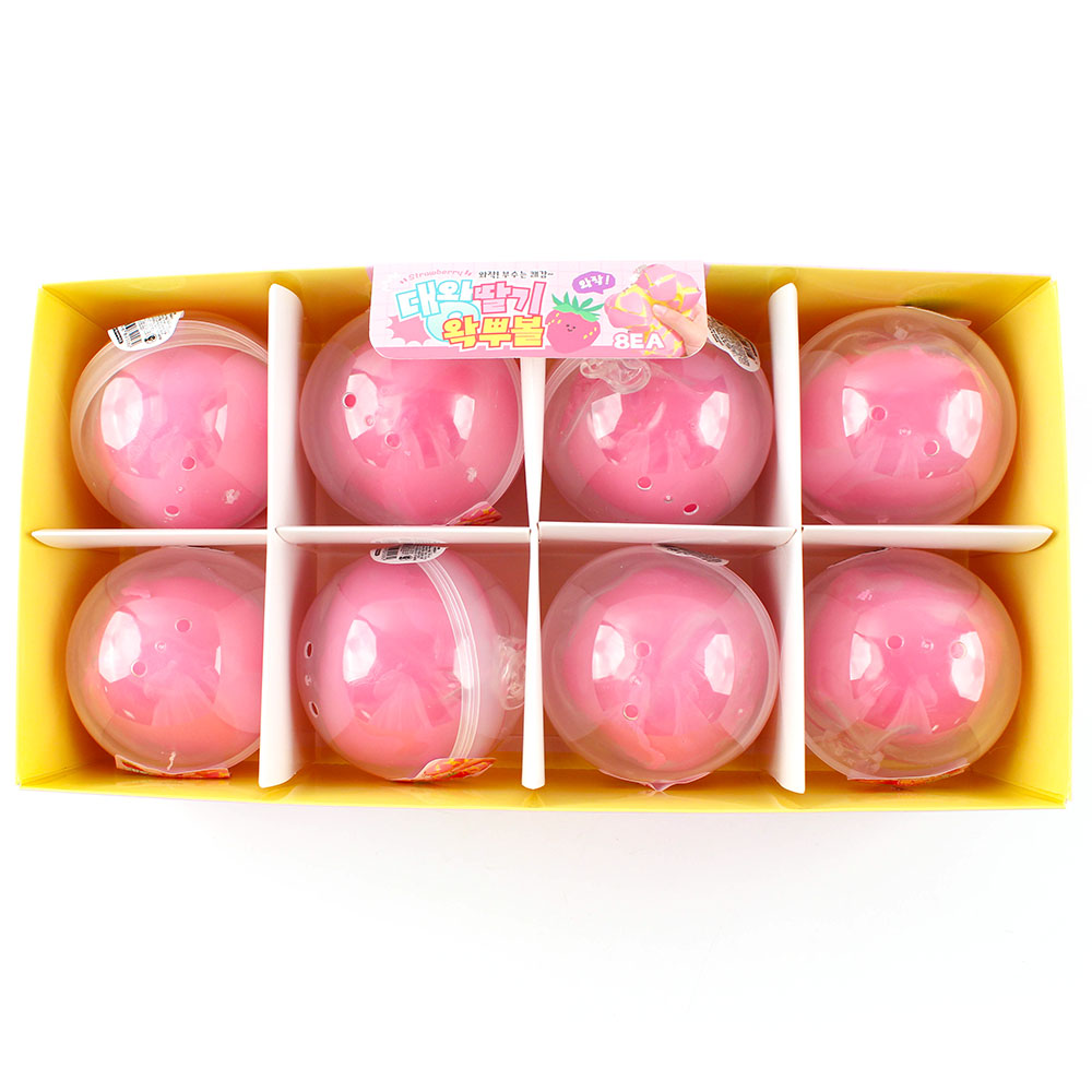 328A] 7000 대왕 딸기 왁뿌볼7000대왕딸기왁뿌볼,8800396820099,8800396820082,애*이,대왕딸기왁뿌볼,딸기왁뿌볼,왁뿌볼,딸기말랑이,말랑이,촉감놀이,주물럭장난감,스트레스해소,크런치말랑이,왁뿌말랑이,말랑이장난감,키즈장난감,어린이장난감,집콕놀이,수집장난감,구디백,단체선물,촉감완구,힐링장난감,과일말랑이팬시피아