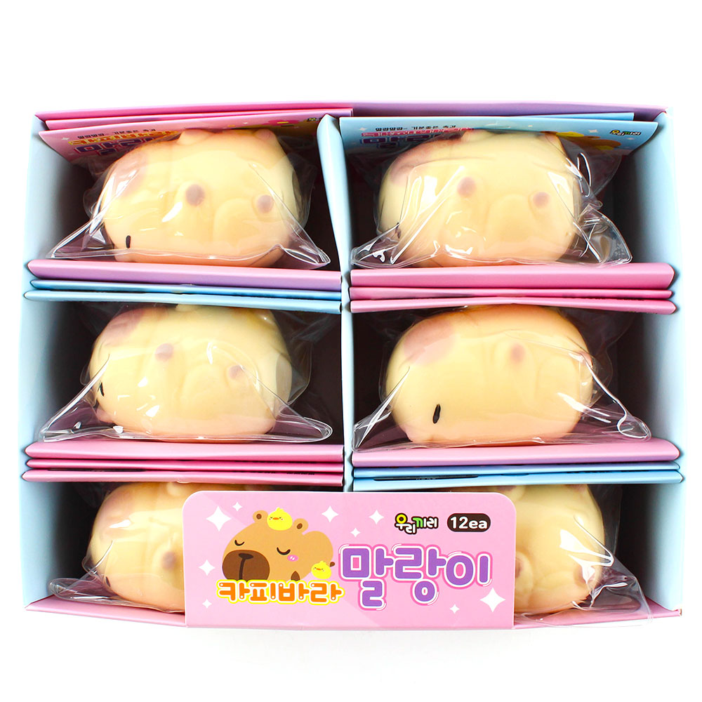 285B] 3000 카피바라 말랑이3000카피바라말랑이,8809908601799,우*리,카피바라말랑이,카피바라장난감,카피바라스퀴시,말랑이,동물말랑이,촉감놀이,피젯토이,스트레스해소,구디백,단체선물팬시피아